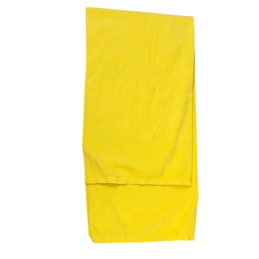 Vintage The Avanti Look 1960s Yellow Towel